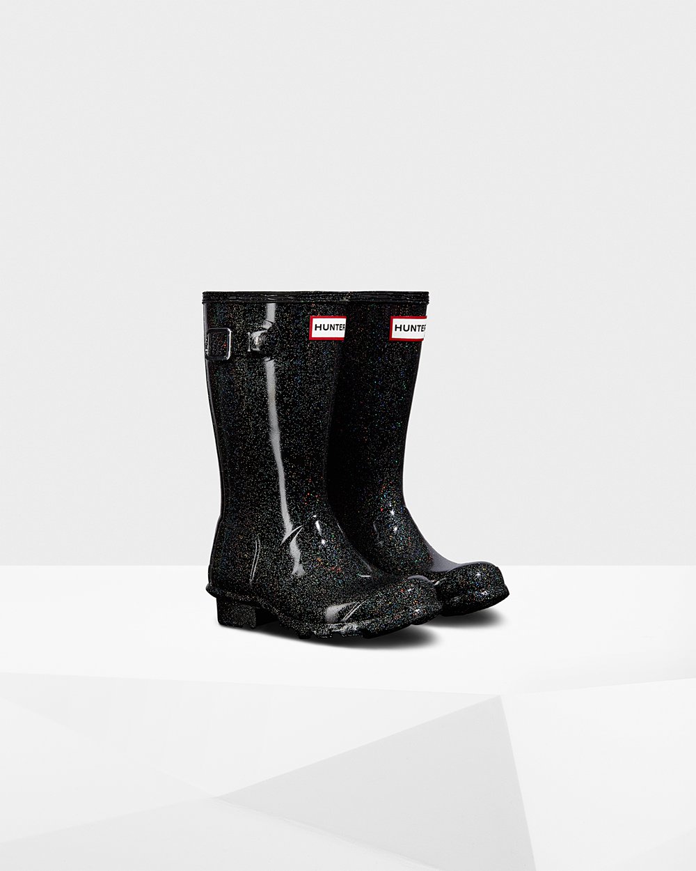 Hunter Dječje Gumene Čizme Crne Original Big Starcloud Hrvatska 9024-GOKPE